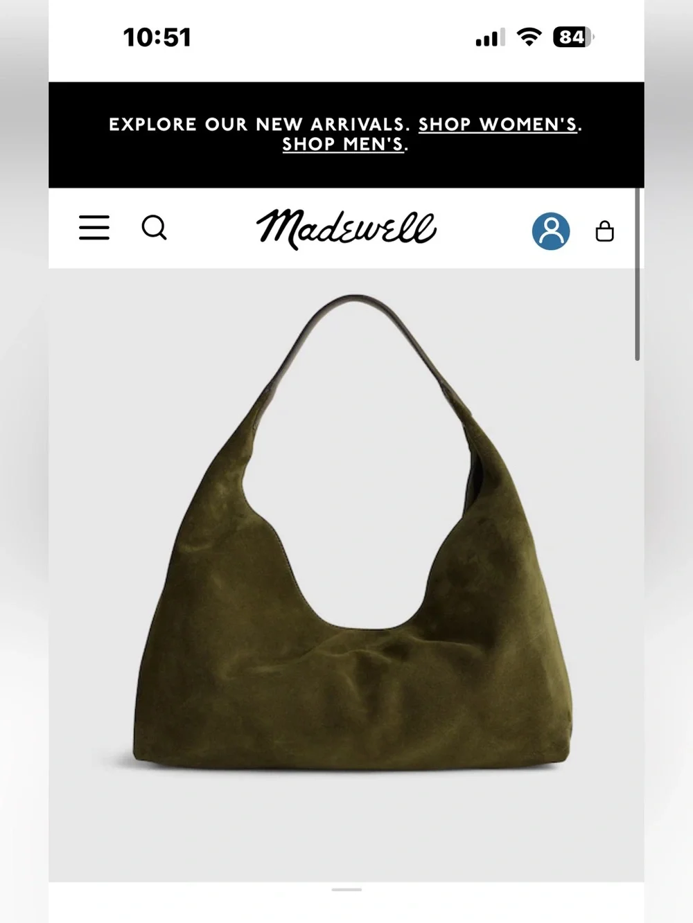Madewell Mylie Green “Loden” Suede - Picture 1 of 6